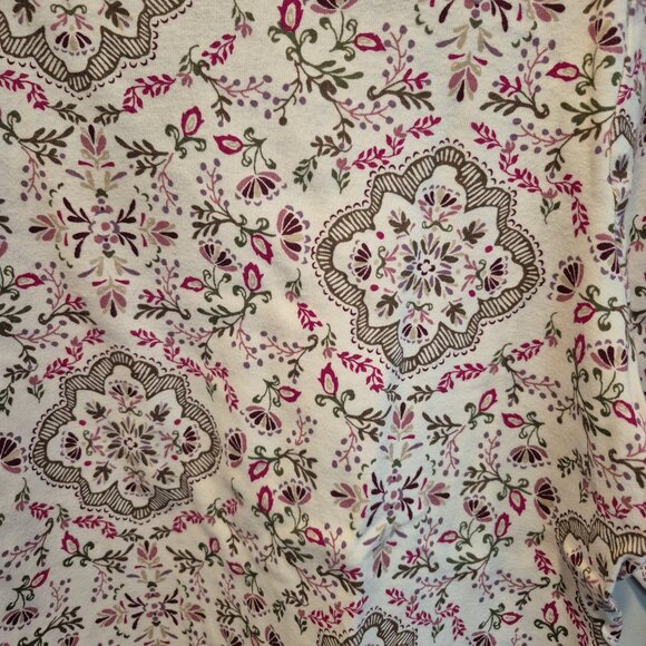 Croft & Barrow Long-Sleeve T-Shirt; Pure Cotton; Women's Sz Large; EUC - Picture 3 of 5